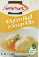 Mängden socker i Matzo ball soup mix
