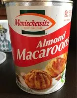 Mängden socker i Macaroons, almond