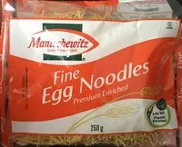 Mängden socker i Fine Egg Noodles