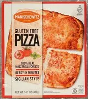 Mängden socker i Gluten free pizza