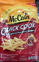 Mängden socker i Quick cook french fries