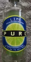 Mängden socker i Lime juice from concentrate