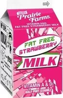 Mängden socker i Fat free strawberry milk