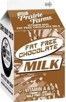 Mängden socker i Fat Free Chocolate Milk, 0.5 PT