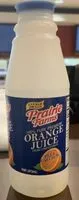 Mängden socker i 100% pure premium orange juice from concentrate