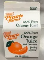 Mängden socker i 100% Pure Orange Juice