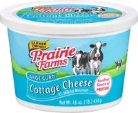 Mängden socker i Large Curd Cottage Cheese