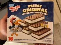 Mängden socker i Ice cream sandwich