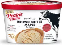 Mängden socker i Premium brown butter ice cream swirled with a