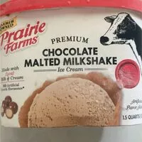 Mängden socker i Premium chocolate malted milkshake ice cream blended with milk