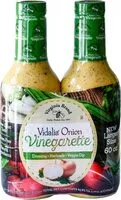 Mängden socker i Vidalia onion vinaigrette ounce ea