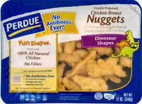 Mängden socker i Fun Shapes, Dinosaur Shapes Chicken Breast Nuggets
