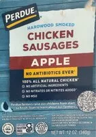 Mängden socker i Chicken Sausages Apple