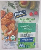 Mängden socker i Simply smart organics gluten free breaded frozen