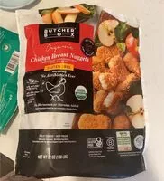 Mängden socker i Gluten free chicken nuggets