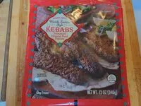 Mängden socker i Middle Eastern Style Kebabs (beef)