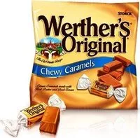 Mängden socker i Werther'S Original, Chewy Caramels