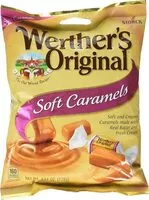 Mängden socker i Original soft caramels package