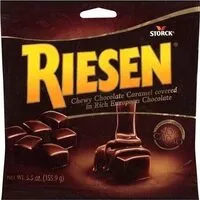 Mängden socker i Chewy dark chocolate caramel candy