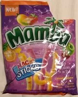 Mängden socker i Mamba Magic Sticks