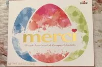 Mängden socker i Merci Finest Assortment of European Chocolates