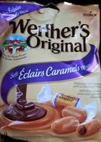 Mängden socker i Soft éclairs caramels mous