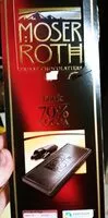 Mängden socker i Dark 70% cocoa