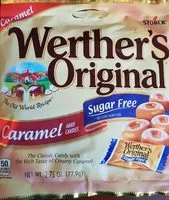 Mängden socker i Caramel hard candies