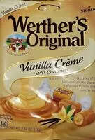 Mängden socker i Werther's Original Vanilla Creme Soft Caramels