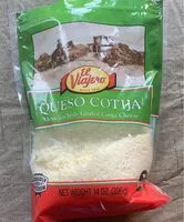 Mängden socker i Queso Cotija