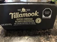 Mängden socker i Tillamook, extra sharp white natural cheddar cheese