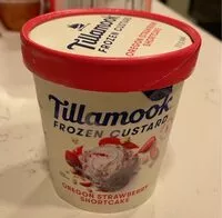 Mängden socker i Tillamook Oregon Strawberry Shortcake Custard