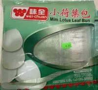 Mängden socker i Mini lotus leaf buns