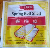 Mängden socker i Spring Roll Shell