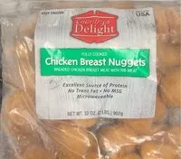 Mängden socker i Chicken Breast Nuggets