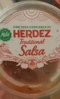 Mängden socker i Herdez traditional salsa