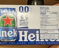 Mängden socker i Heineken sans alcool