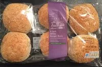 Mängden socker i 6 soft white burger buns