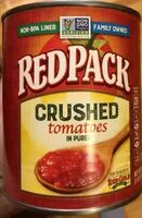 Mängden socker i Red pack crushed tomatoes in purée