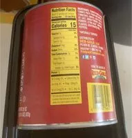 Mängden socker i Tomato sauce