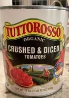 Mängden socker i Crushed and diced tomatoes