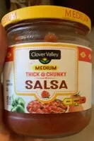 Mängden socker i Medium thick and chunky salsa
