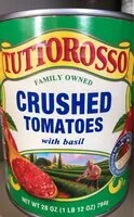 Mängden socker i Crushed Tomatoes with Basil