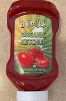 Mängden socker i Organic Ketchup