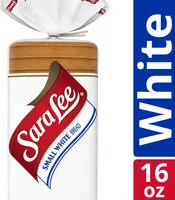 Mängden socker i Small white bread