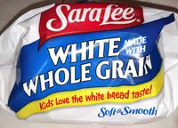 Mängden socker i White whole grain bread