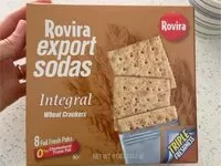 Mängden socker i Integral wheat Crackers