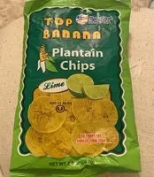 Mängden socker i Plantain chips