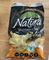 Mängden socker i Natura Plantain Chips