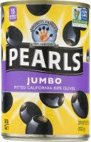 Mängden socker i Pearls pitted california ripe olives jumbo